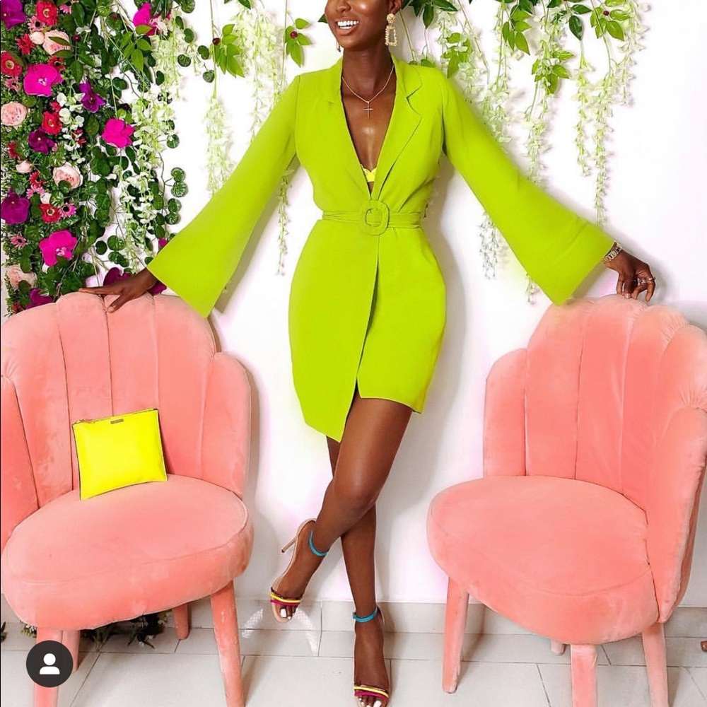 Olargrace mini blazer dress large